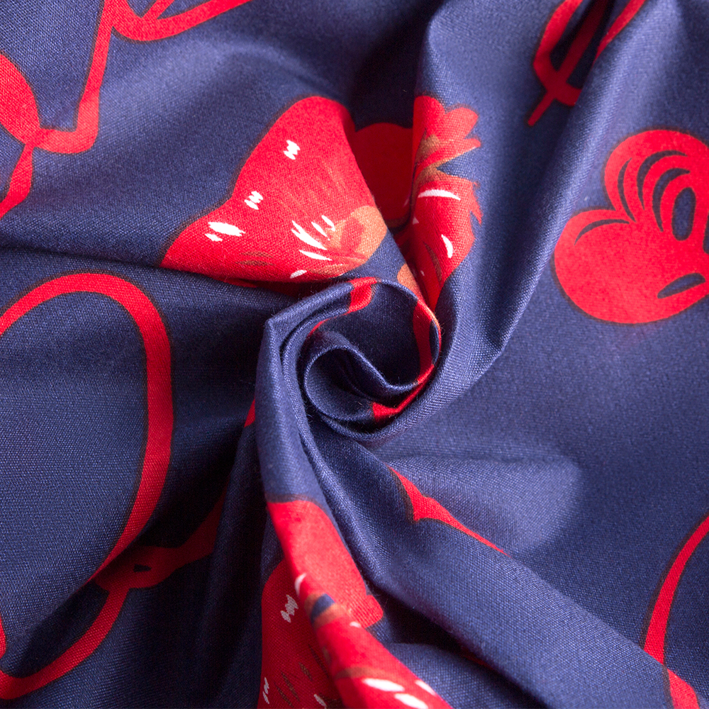 Tissu textile de maison d'impression de pigment de microfibre de polyester de vente directe d'usine 100%