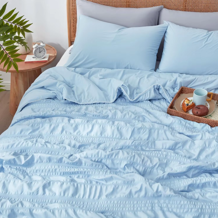 Tissu matelassé en seersucker