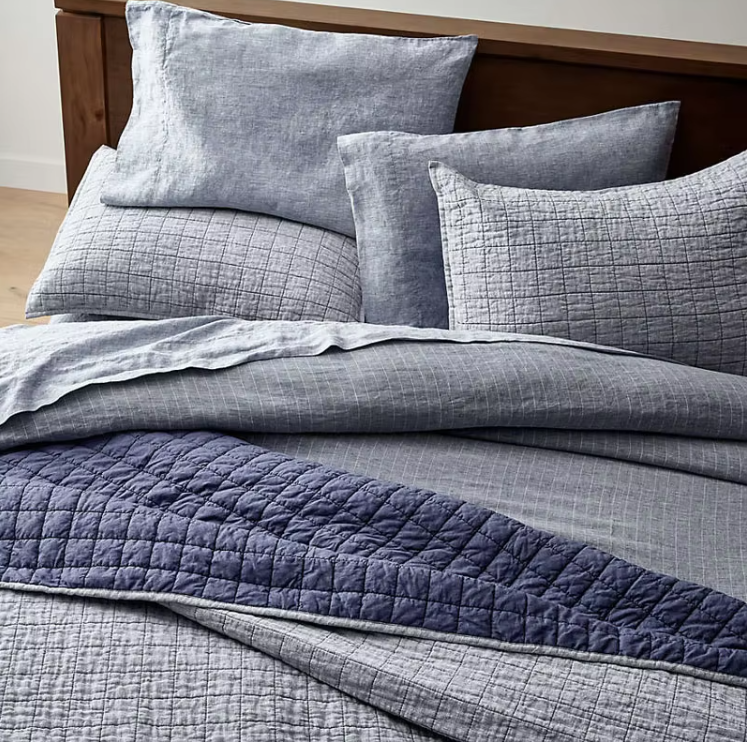 Tissu de courtepointe lavé à la pierre