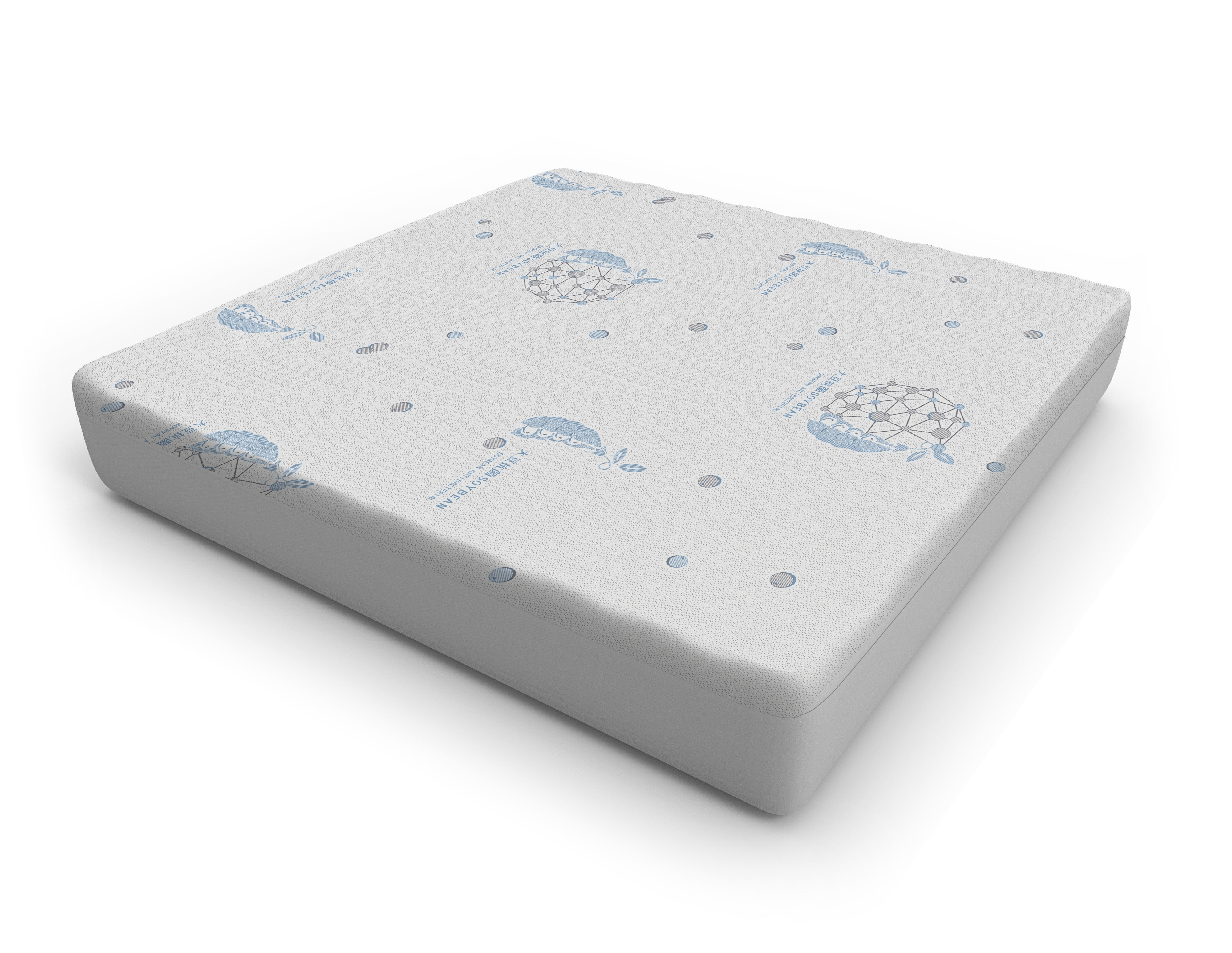 Tissu pour matelas en soja