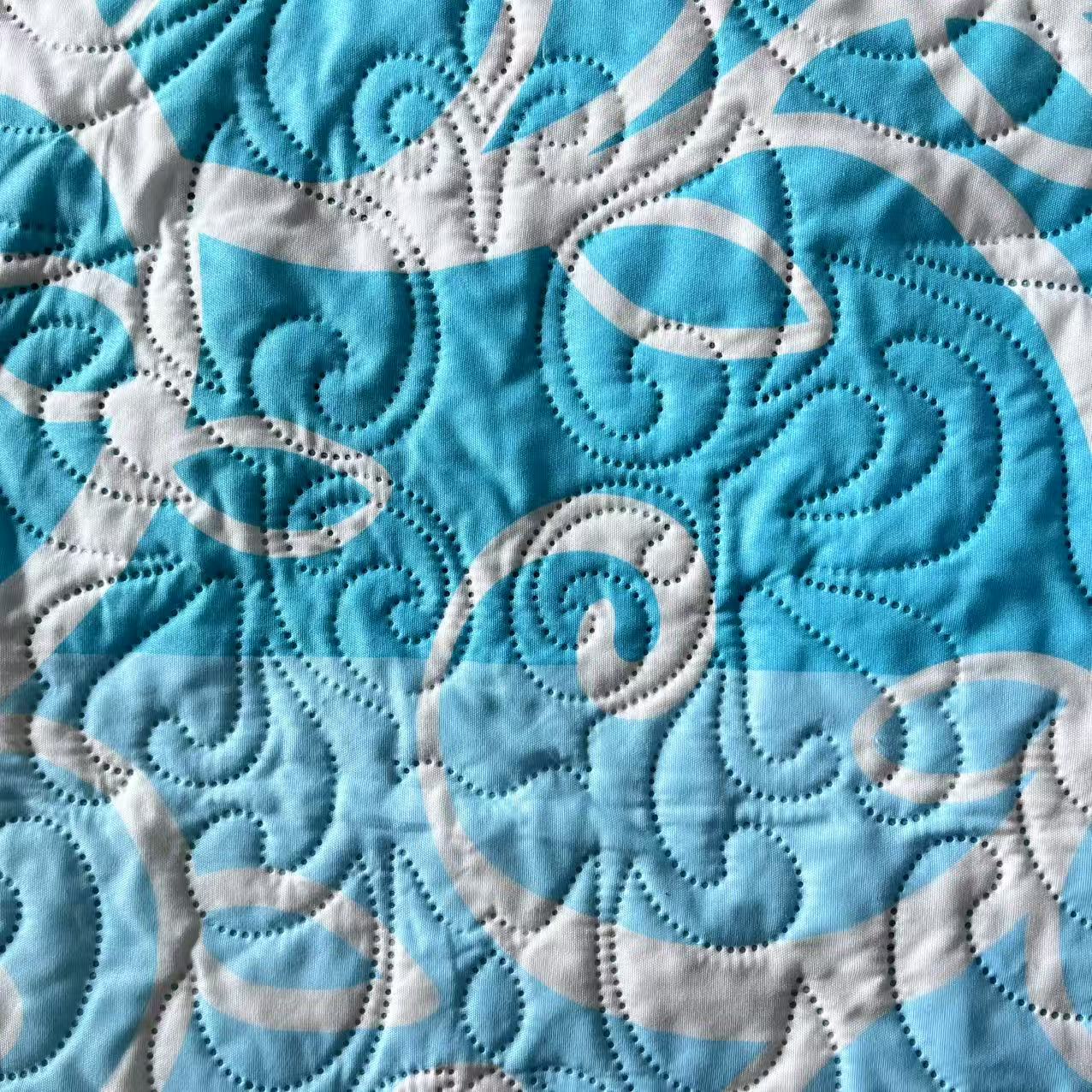 Tissu ultrasonique en microfibre à impression nano